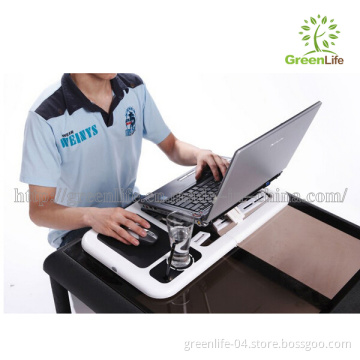 Folding Plastic Lap Desk for Laptop